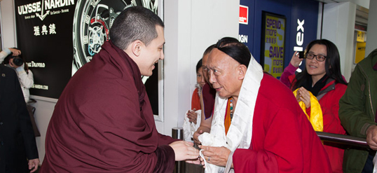 Thaye Dorje, Seine Heiligkeit der 17. Gyalwa Karmapa und Pewar Rinpoche