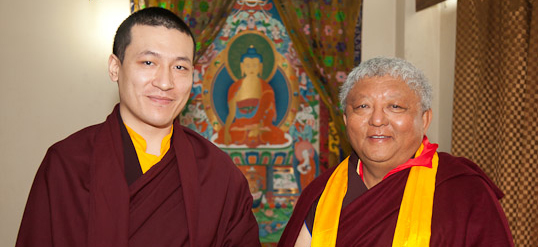 Thaye Dorje, Seine Heiligkeit der 17. Gyalwa Karmapa und Jigme Rinpoche